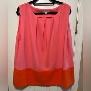 Beautiful Coral & Orange Top